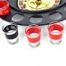 Set Roulette Russa Drinking Con Bicchierini In Vetro 8 Rossi E 8 Neri Mod: MB-34